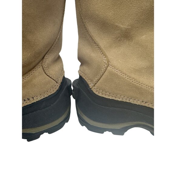 Sorel Ellesmere Winter Boots With Rubber Soles & Faux Fur Trim Womens Size 8 - Picture 15 of 16